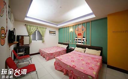 綠島民宿房間