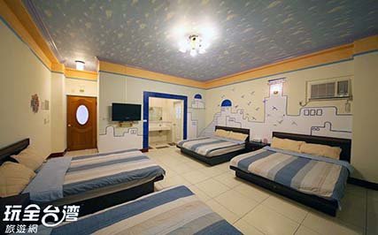 綠島民宿房間